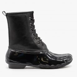 Shoelala Classic Lace Up Duck Boots