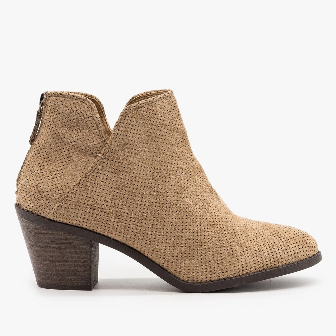 Mata Classic Pinhole Ankle Booties Newest Arrivals 1 Mata Classic Pinhole Ankle Booties Newest Arrivals