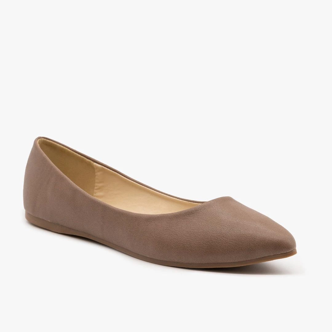Bella Marie Classic Pointed Toe Ballet Flats 4 Bella Marie Classic Pointed Toe Ballet Flats