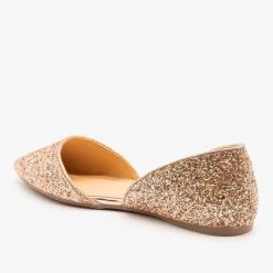 Lovmark Newest Arrivals Classic Pointed Toe D'Orsay Flats