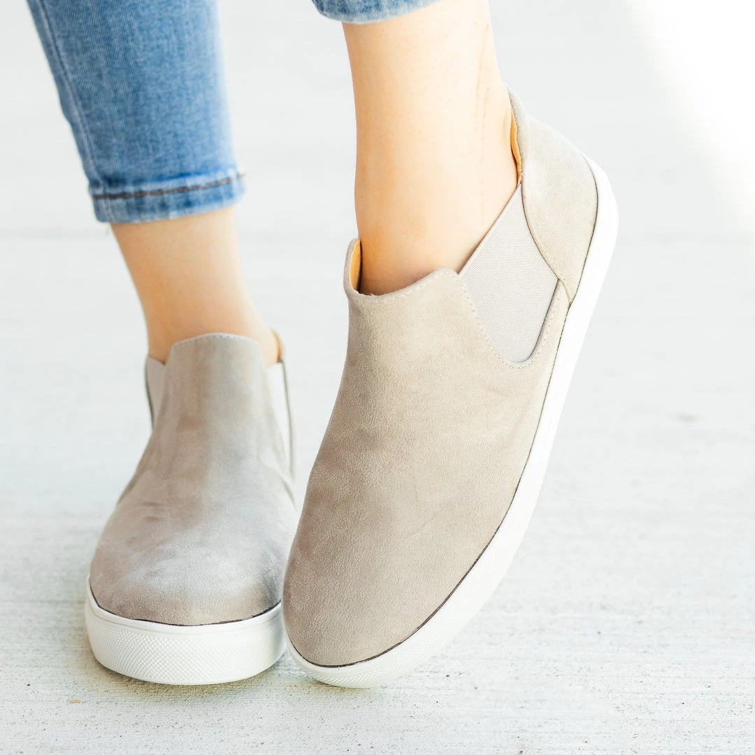 Soho Girls Classic Slip-On Ankle Sneakers Newest Arrivals 4 Soho Girls Classic Slip-On Ankle Sneakers Newest Arrivals