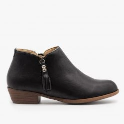 Mata Newest Arrivals Classic Tasseled Booties