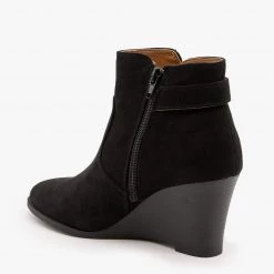 Qupid Shoes Newest Arrivals Classic Wedge Booties FINAL SALE 9 Qupid Shoes Newest Arrivals Classic Wedge Booties FINAL SALE