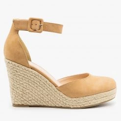 Soda Shoes Newest Arrivals Classy Espadrille Wedge Heels
