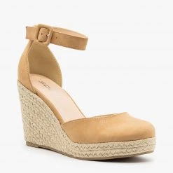 Soda Shoes Newest Arrivals Classy Espadrille Wedge Heels
