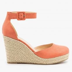 Soda Shoes Newest Arrivals Classy Espadrille Wedge Heels