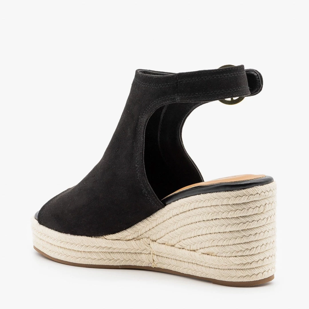 Qupid Shoes Classy Espadrille Wedge Sandals 6 Qupid Shoes Classy Espadrille Wedge Sandals