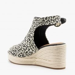Qupid Shoes Newest Arrivals Classy Leopard Espadrille Wedge Sandals 5 Qupid Shoes Newest Arrivals Classy Leopard Espadrille Wedge Sandals