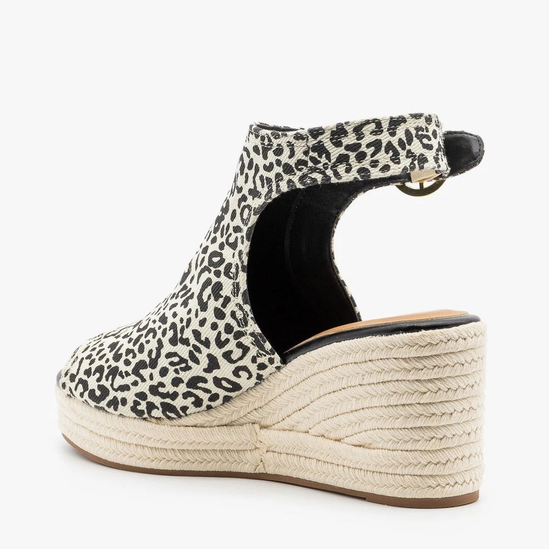 Qupid Shoes Newest Arrivals Classy Leopard Espadrille Wedge Sandals 3 Qupid Shoes Newest Arrivals Classy Leopard Espadrille Wedge Sandals