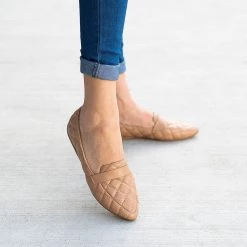 Top Moda Classy Pointed Toe Quilted Loafers Newest Arrivals 6 Top Moda Classy Pointed Toe Quilted Loafers Newest Arrivals