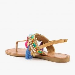 Refresh Newest Arrivals Colorful Boho Sandals