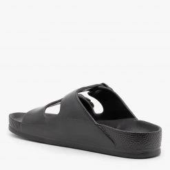 H2K Shoes Colorful Double Buckle Foam Slides