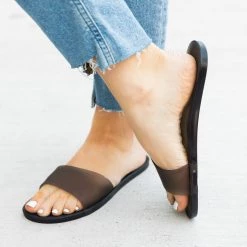 Bamboo Shoes Colorful Jelly Sandals