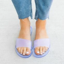 Bamboo Shoes Colorful Jelly Sandals