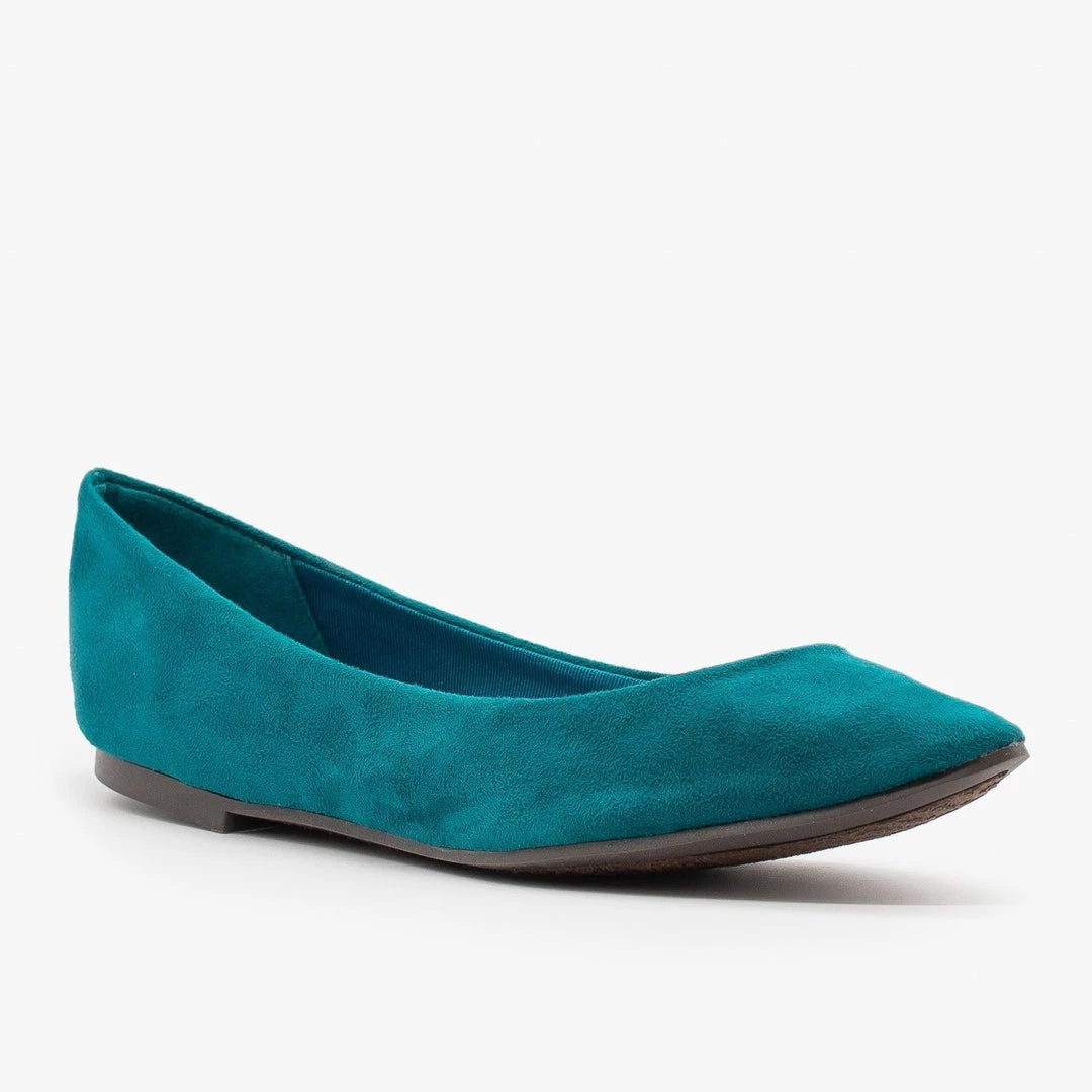 Breckelle's Colorful Pointed Toe Ballet Flats Newest Arrivals 14 Breckelle's Colorful Pointed Toe Ballet Flats Newest Arrivals