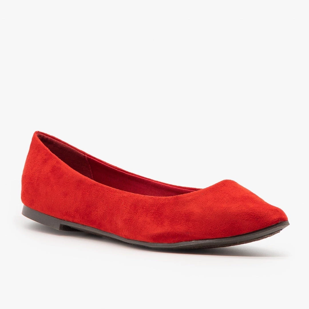 Breckelle's Colorful Pointed Toe Ballet Flats Newest Arrivals 10 Breckelle's Colorful Pointed Toe Ballet Flats Newest Arrivals