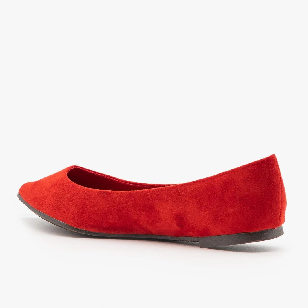 Breckelle's Colorful Pointed Toe Ballet Flats Newest Arrivals 12 Breckelle's Colorful Pointed Toe Ballet Flats Newest Arrivals