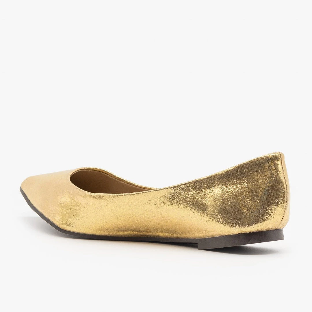 Breckelle's Colorful Pointed Toe Ballet Flats Newest Arrivals 2 Breckelle's Colorful Pointed Toe Ballet Flats Newest Arrivals