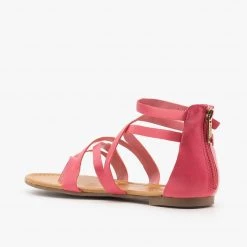 Breckelle's Colorful Strappy Sandals Newest Arrivals