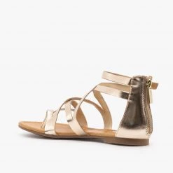 Breckelle's Colorful Strappy Sandals Newest Arrivals