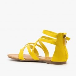 Breckelle's Colorful Strappy Sandals Newest Arrivals