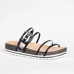 Nature Breeze Colorful Transparent Strap Slides 8 Nature Breeze Colorful Transparent Strap Slides