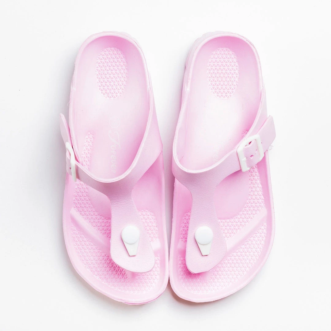 Forever Comfort Thong-Toed Slides Newest Arrivals 1 Forever Comfort Thong-Toed Slides Newest Arrivals