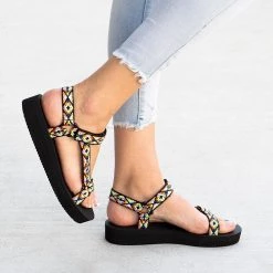 Bamboo Comfy Asymmetric Foam Sandals