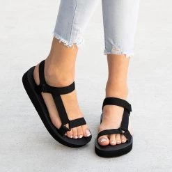 Bamboo Comfy Asymmetric Foam Sandals