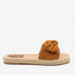 Bella Marie Comfy Bowtie Espadrille Sandals