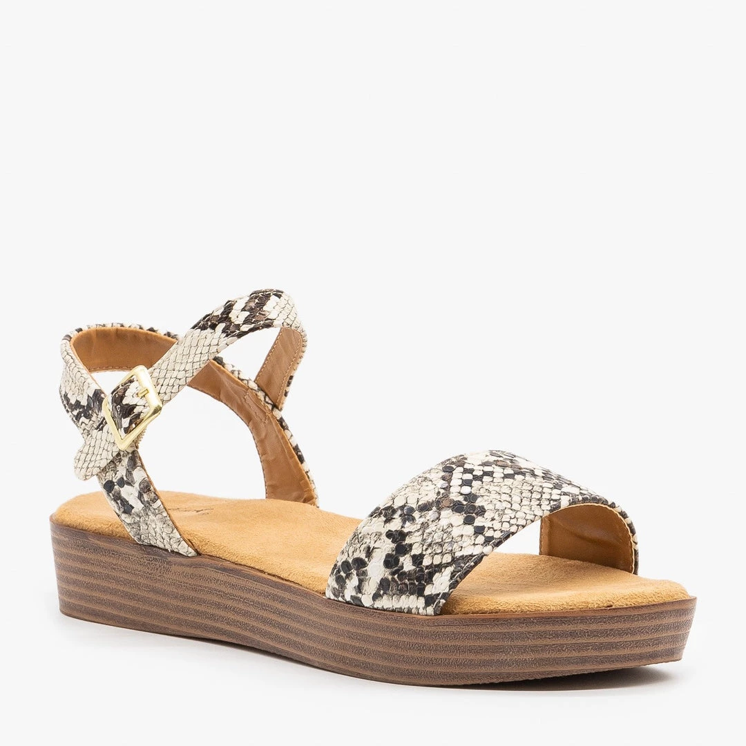 Qupid Shoes Newest Arrivals Comfy Buckled Slingback Sandals 2 Qupid Shoes Newest Arrivals Comfy Buckled Slingback Sandals