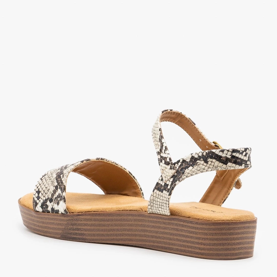 Qupid Shoes Newest Arrivals Comfy Buckled Slingback Sandals 3 Qupid Shoes Newest Arrivals Comfy Buckled Slingback Sandals