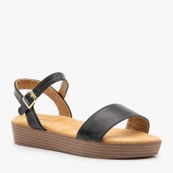 Qupid Shoes Newest Arrivals Comfy Buckled Slingback Sandals 10 Qupid Shoes Newest Arrivals Comfy Buckled Slingback Sandals