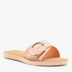H2K Shoes Comfy Chic Buckle Sandals