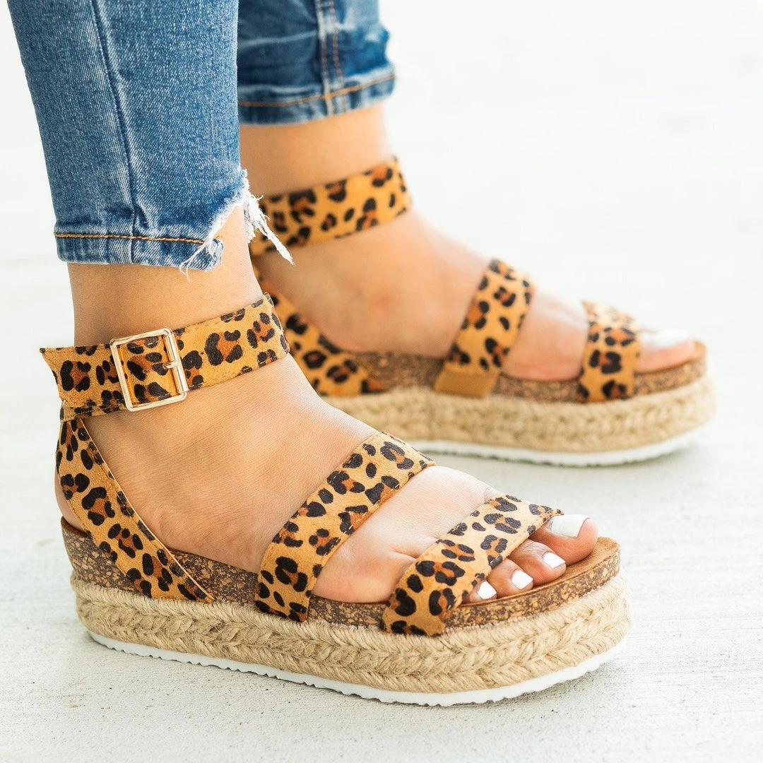 Bella Marie Newest Arrivals Comfy Double Strap Espadrille Flatforms 4 Bella Marie Newest Arrivals Comfy Double Strap Espadrille Flatforms