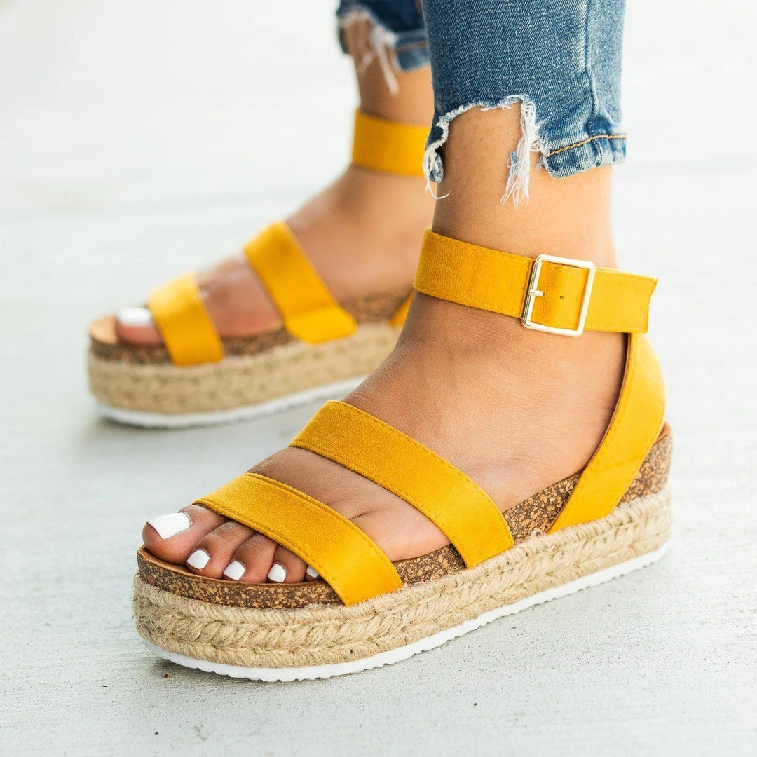 Bella Marie Newest Arrivals Comfy Double Strap Espadrille Flatforms 6 Bella Marie Newest Arrivals Comfy Double Strap Espadrille Flatforms