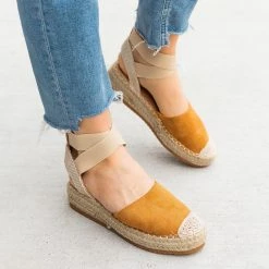 Top Moda Comfy Espadrille Elastic Flatforms Newest Arrivals
