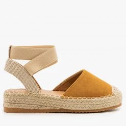 Top Moda Comfy Espadrille Elastic Flatforms Newest Arrivals