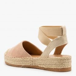 Top Moda Comfy Espadrille Elastic Flatforms Newest Arrivals
