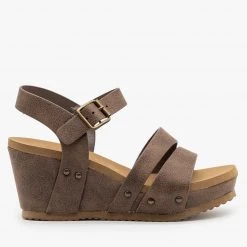 Bamboo Shoes Newest Arrivals Comfy Faux Leather Sandal Wedges 13 Bamboo Shoes Newest Arrivals Comfy Faux Leather Sandal Wedges