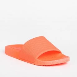 Forever Newest Arrivals Comfy Foam Neon Slides
