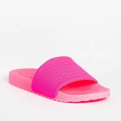 Forever Newest Arrivals Comfy Foam Neon Slides