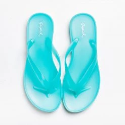 Qupid Shoes Comfy Jelly Pool Sandals