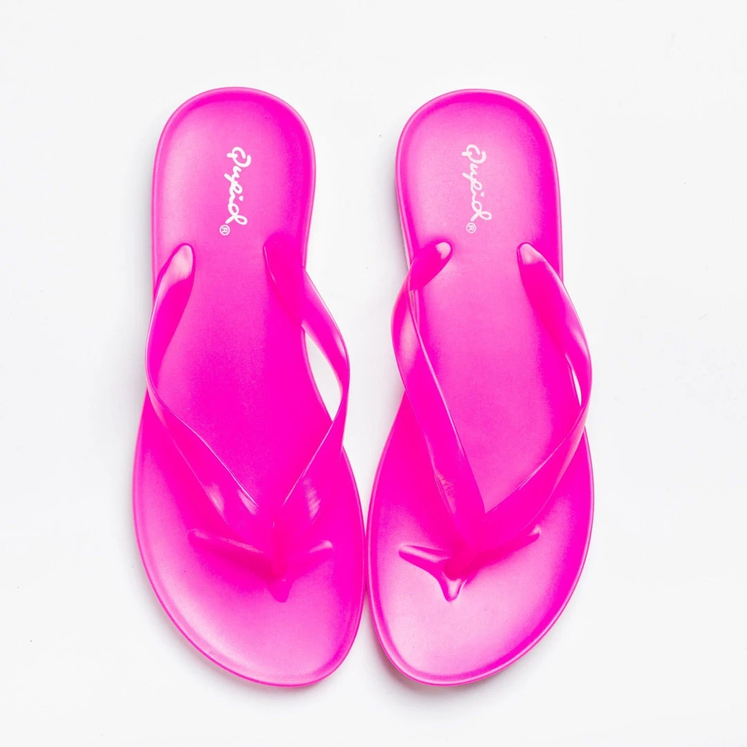Qupid Shoes Comfy Jelly Pool Sandals 2 Qupid Shoes Comfy Jelly Pool Sandals