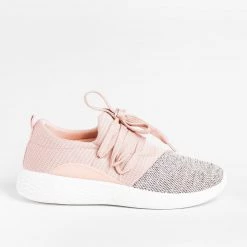 Qupid Shoes Comfy Knit Athleisure Sneakers Newest Arrivals