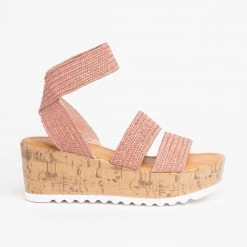 Wild Diva Shoes Comfy Knitted Cork Wedges Newest Arrivals 10 Wild Diva Shoes Comfy Knitted Cork Wedges Newest Arrivals