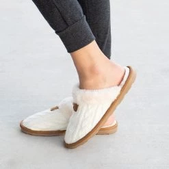 Forever Comfy Knitted Slippers