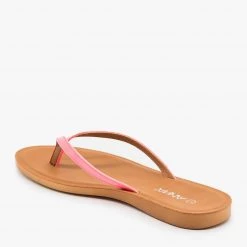 Anna Shoes Newest Arrivals Comfy Neon Flip Flops