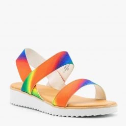 Bamboo Shoes Comfy Rainbow Sandals