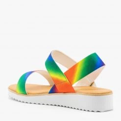 Bamboo Shoes Comfy Rainbow Sandals